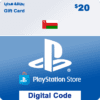 PSN Gift Card Oman 20 USD