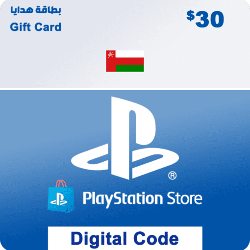 PSN Gift Card Oman 30 USD