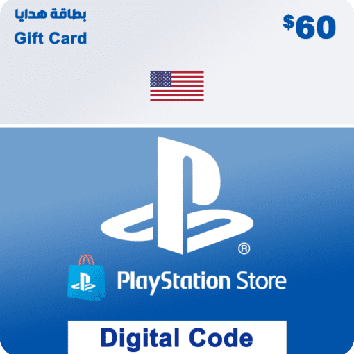 PSN USA 60 USD Digital Code